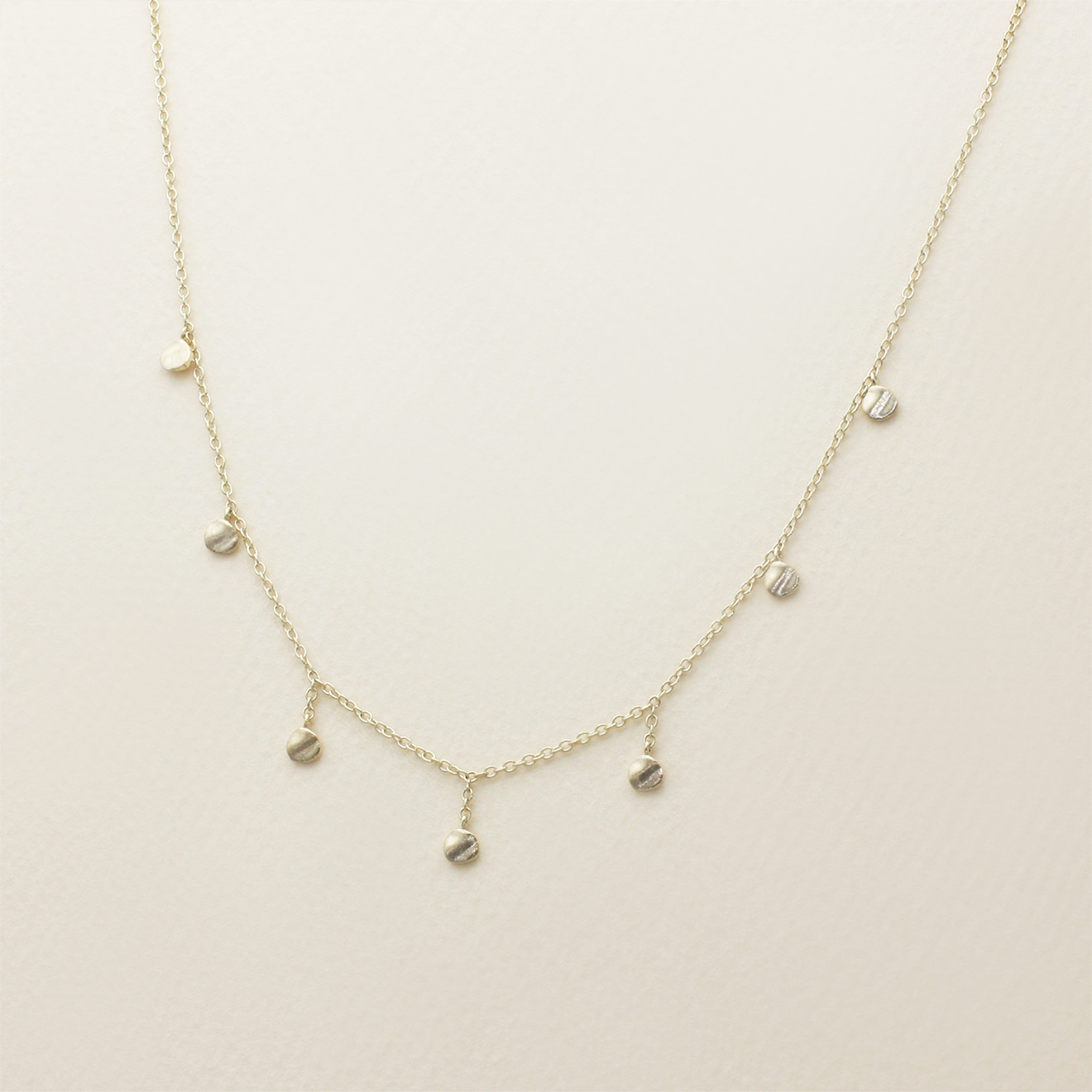 Dangly Disc Necklace