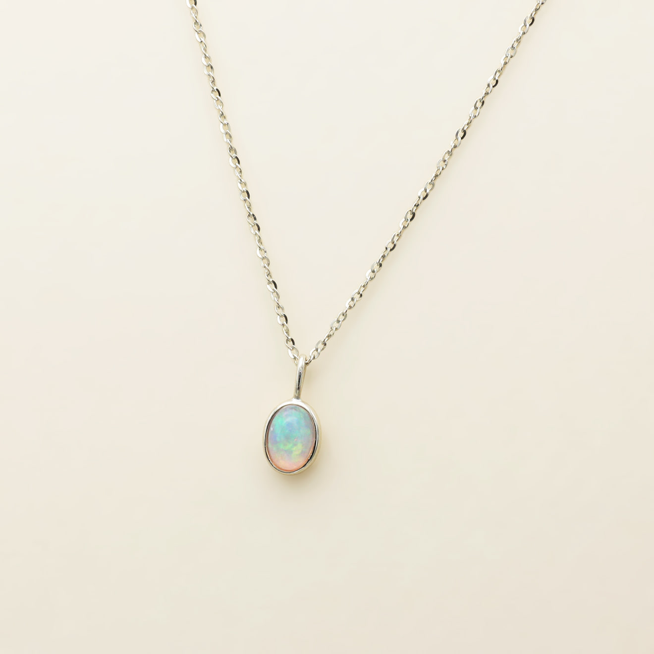 Opal Clarinet Necklace