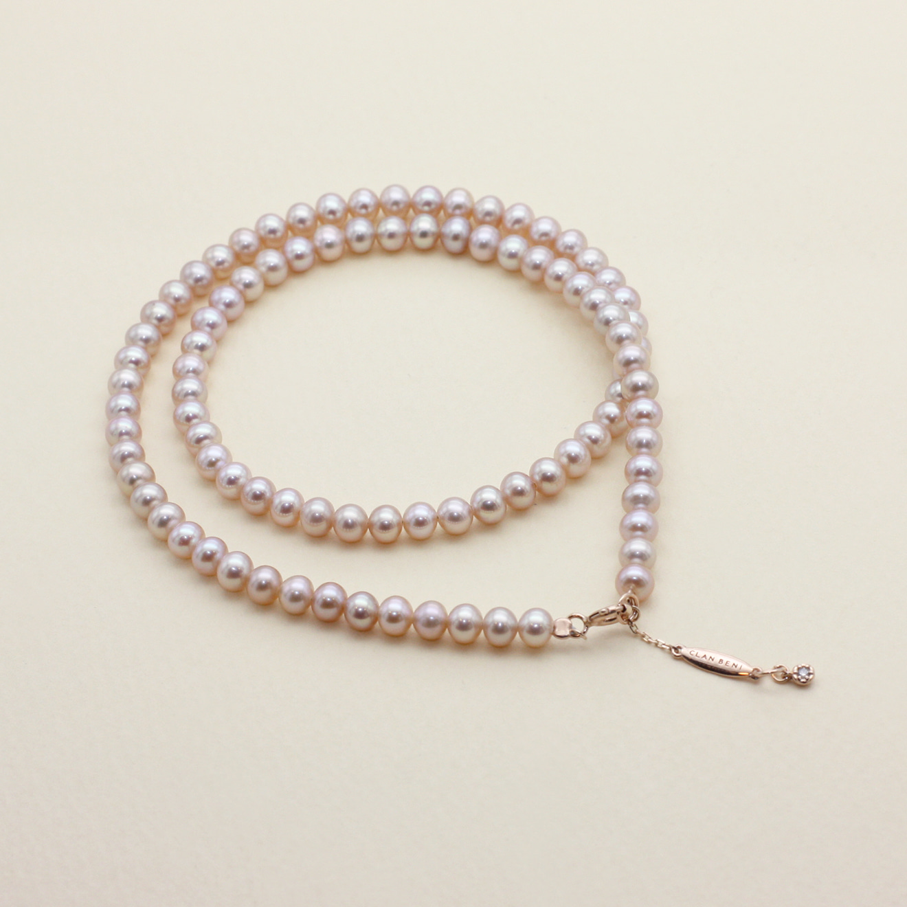 4.0 Round Pearl Strand Necklace