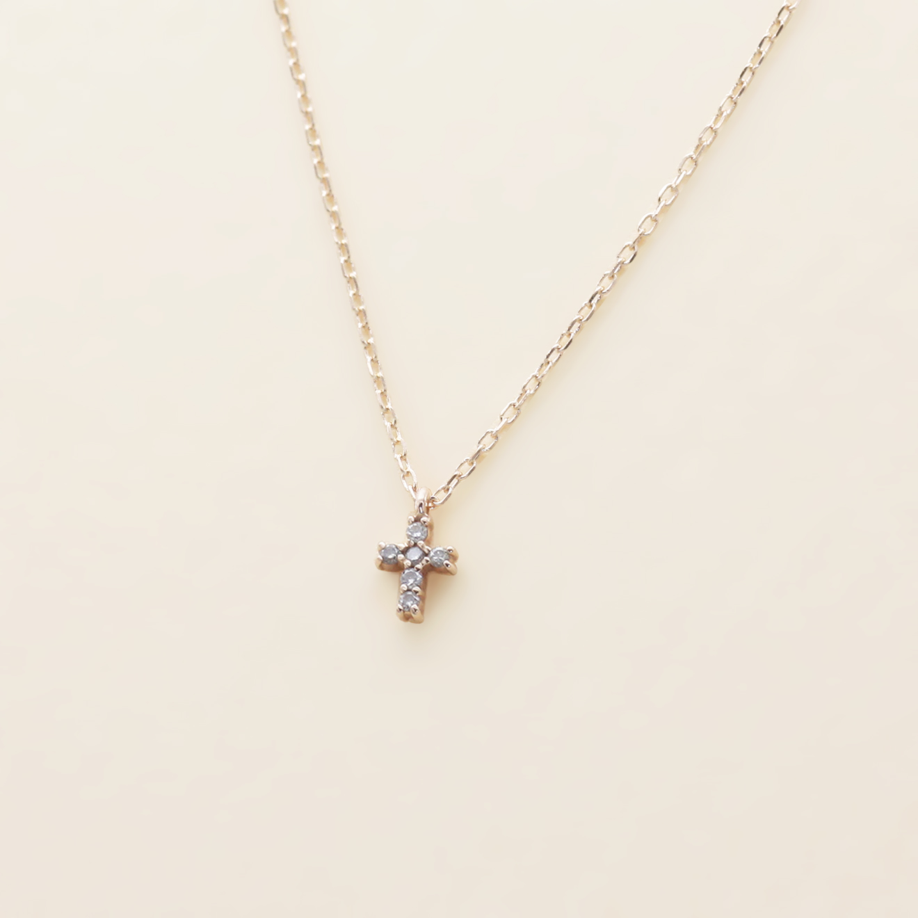 Serenity Mini Cross Necklace