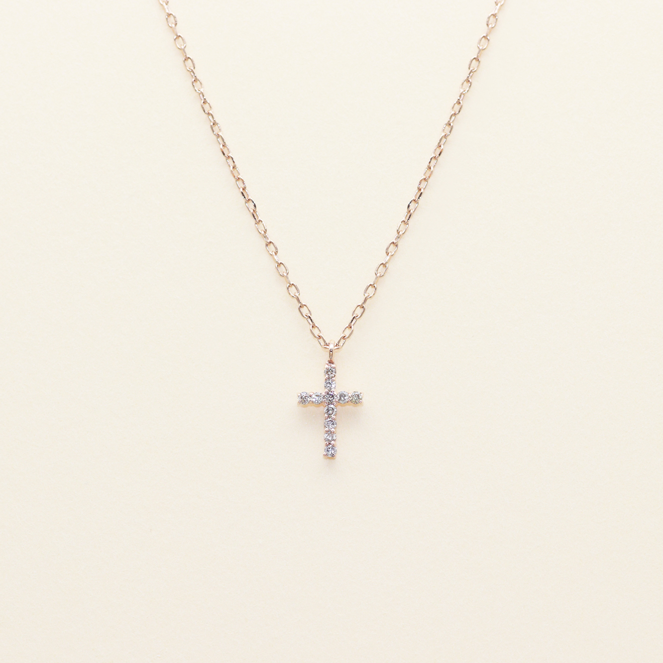 Serenity Medium Cross Necklace
