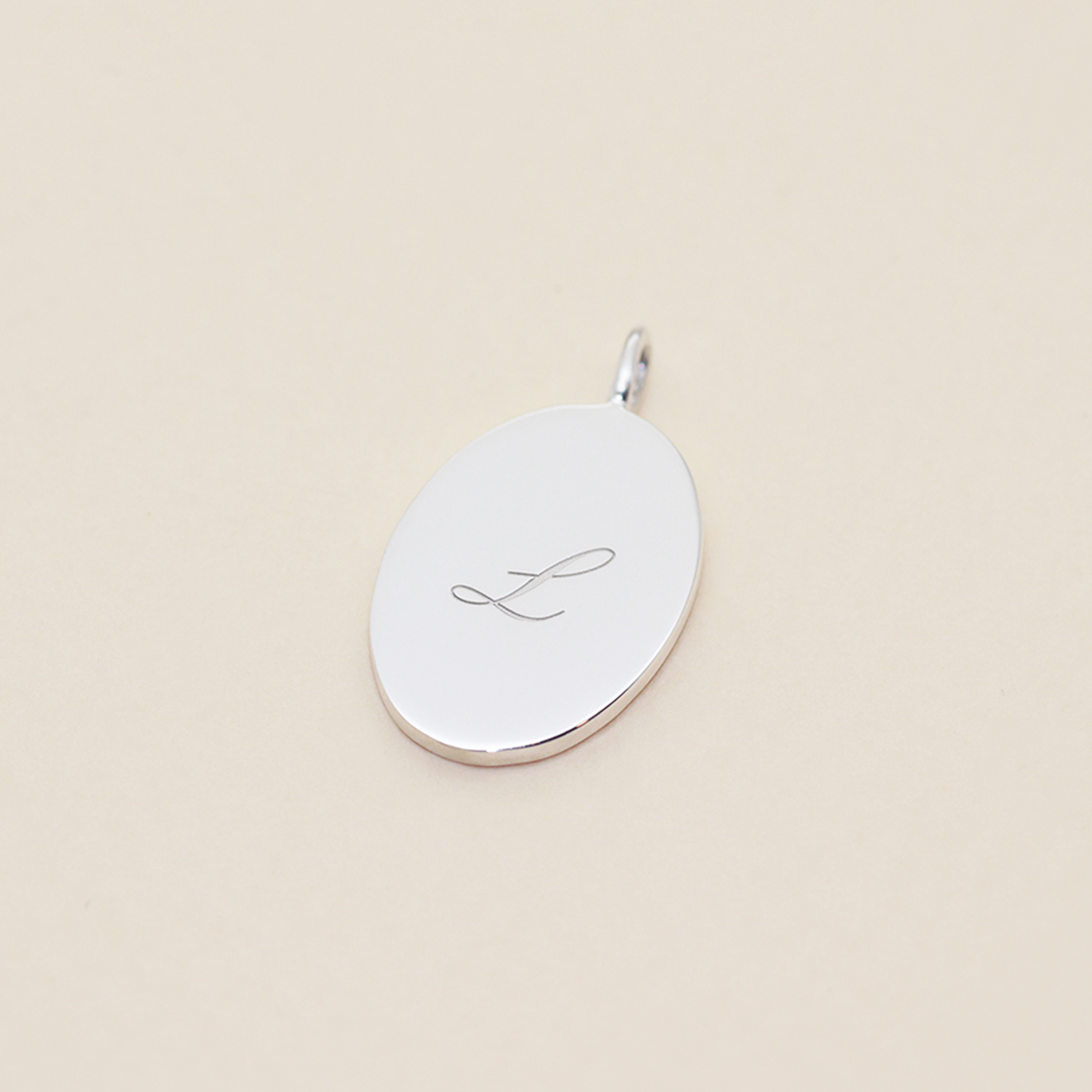 Signiture Oval Pendant