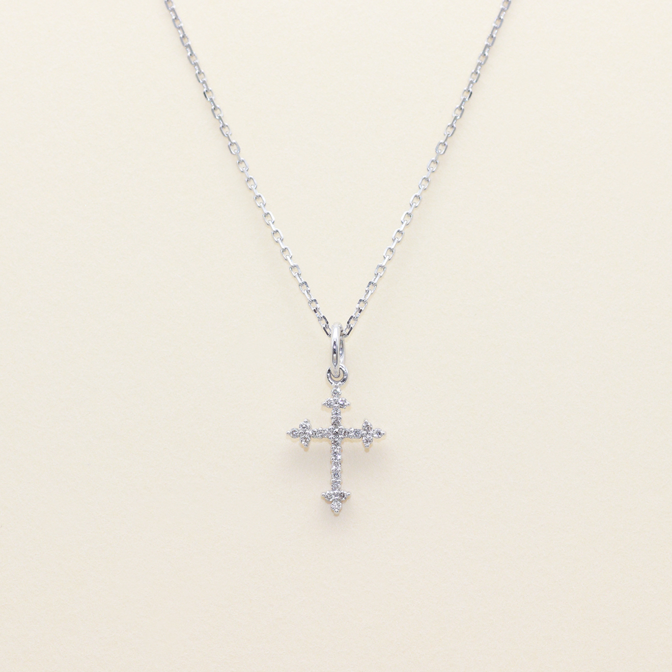 Crucifix Petite Necklace_SV