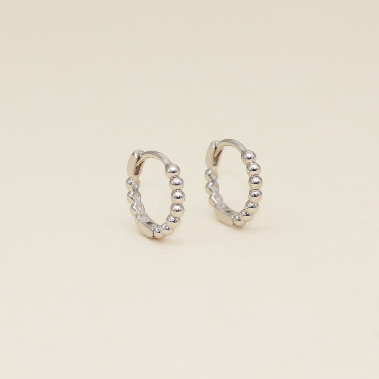 Bubble One-Touch Earring (L)