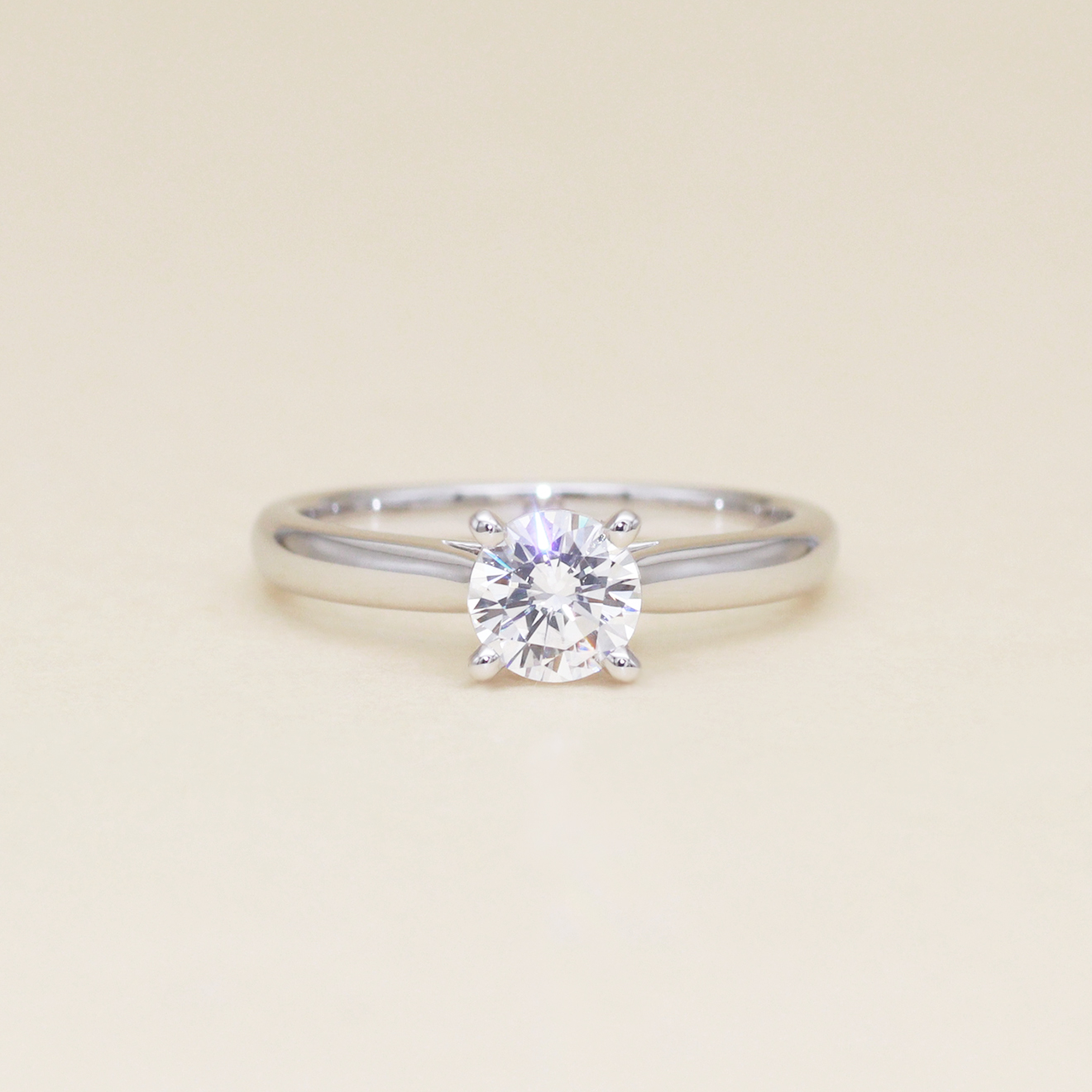 0.5ct 4Prong Solitaire Ring_랩Dia
